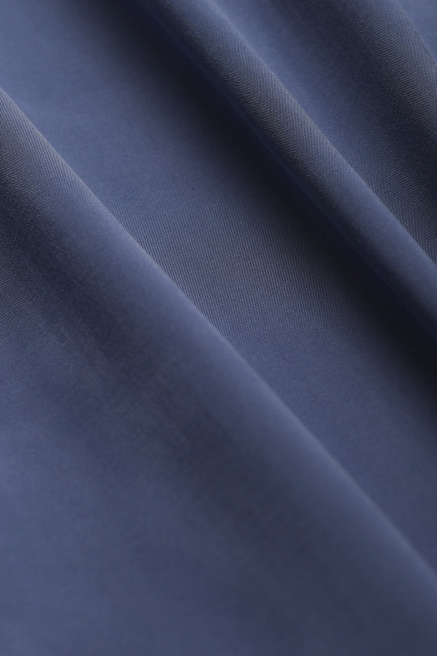 Camicia in cupro azzurro