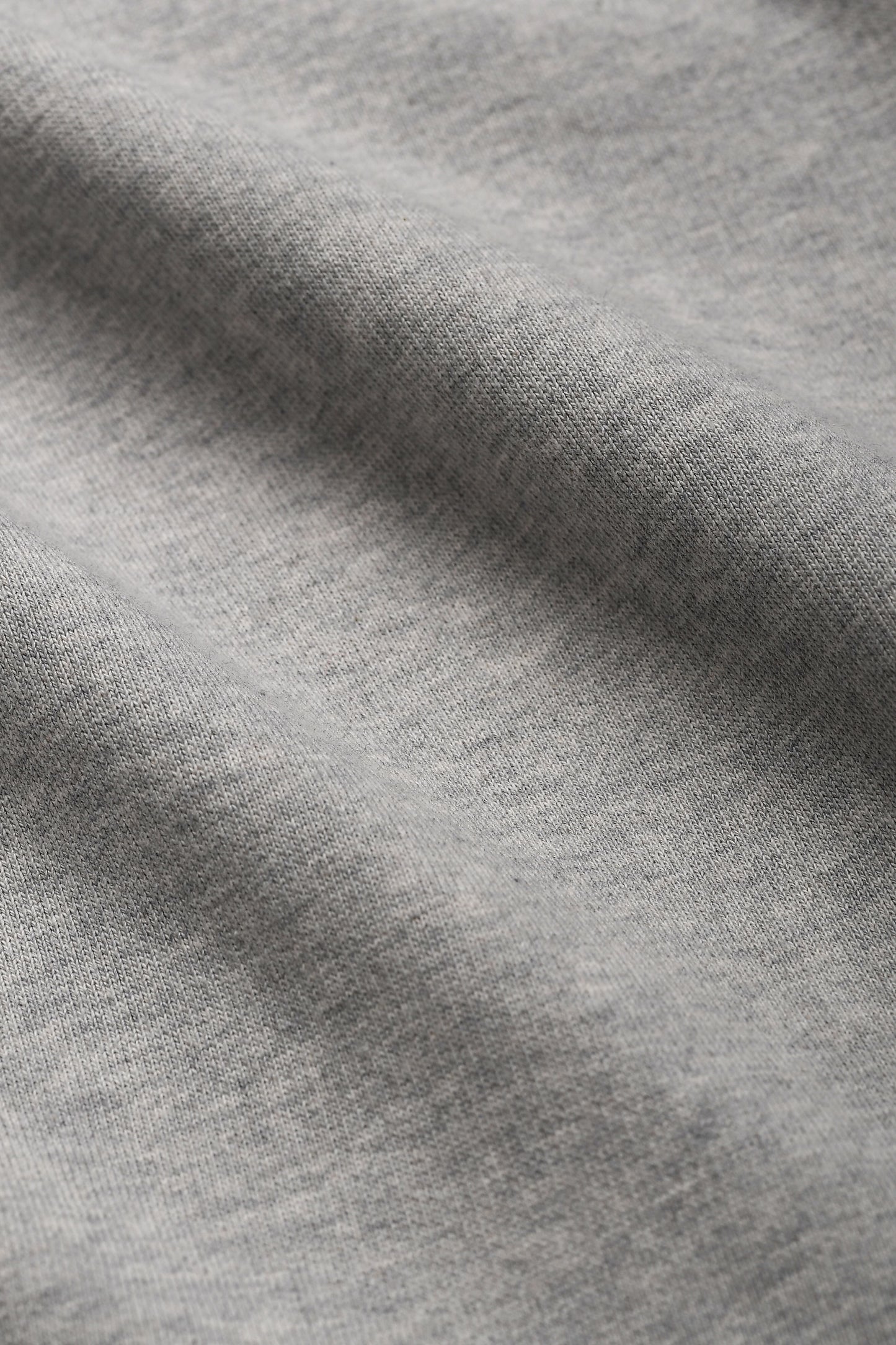 Felpa garzata oversize grigio chiaro