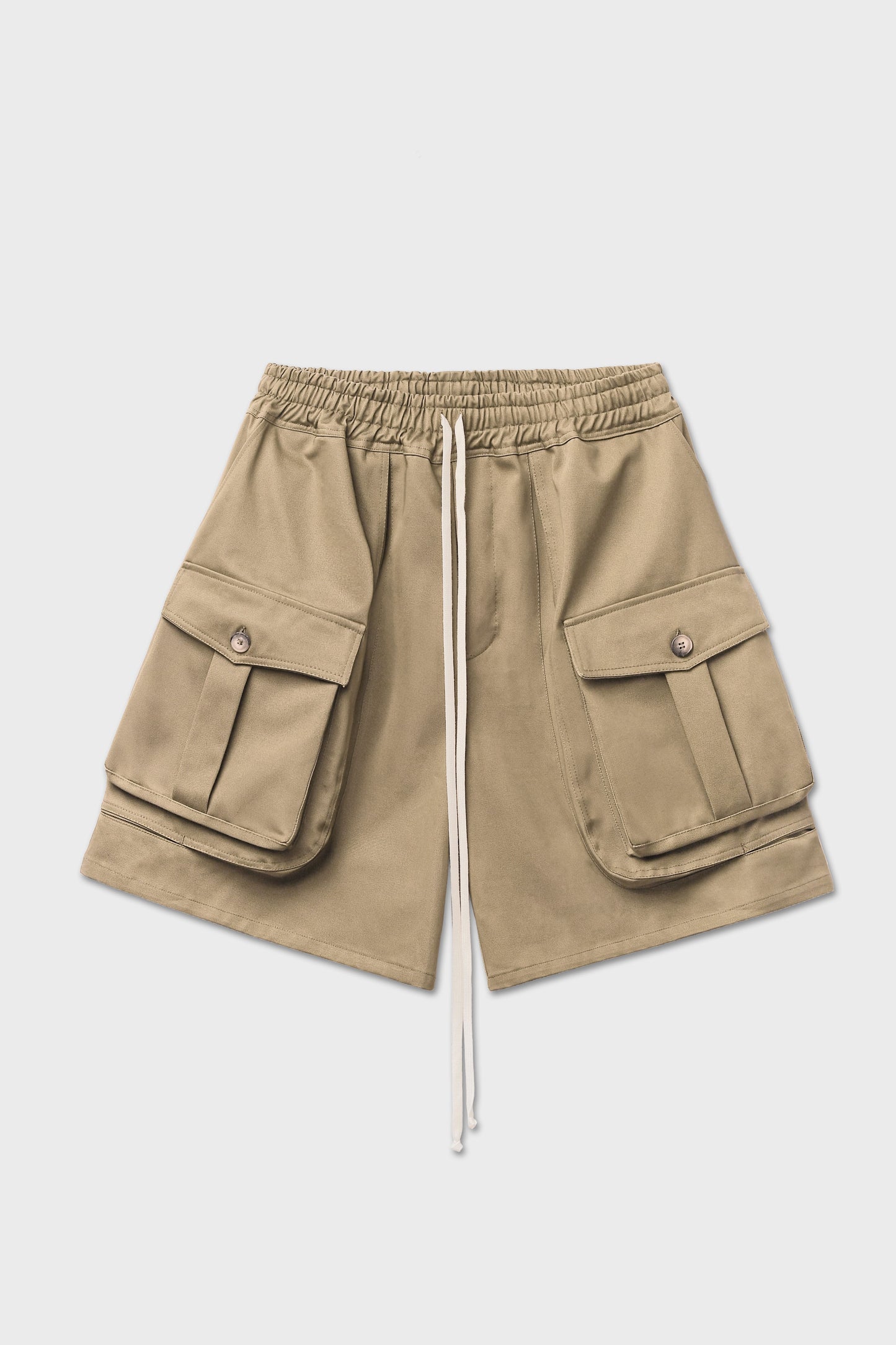 Bermuda con tascone beige