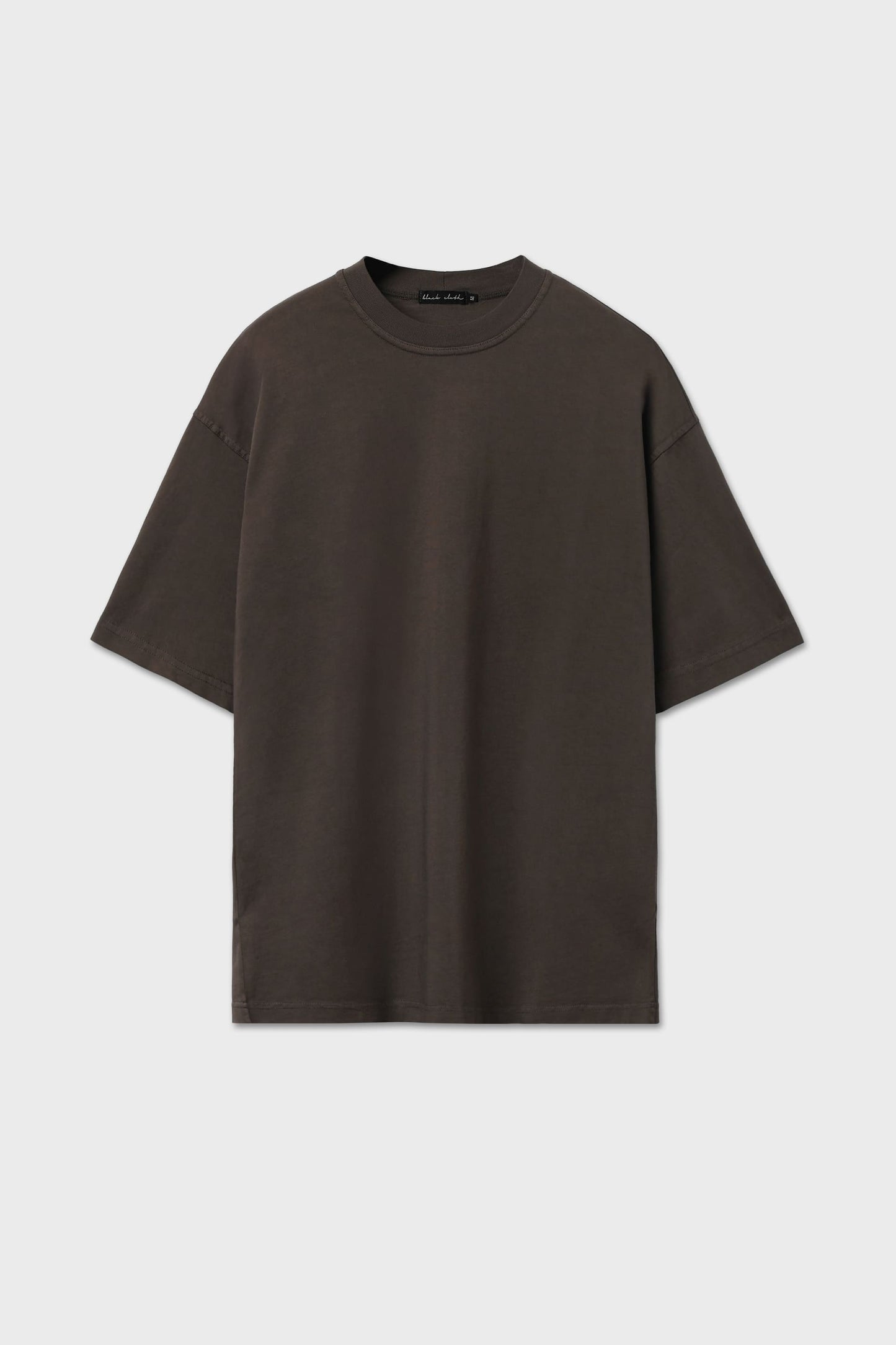 T-shirt oversize marrone