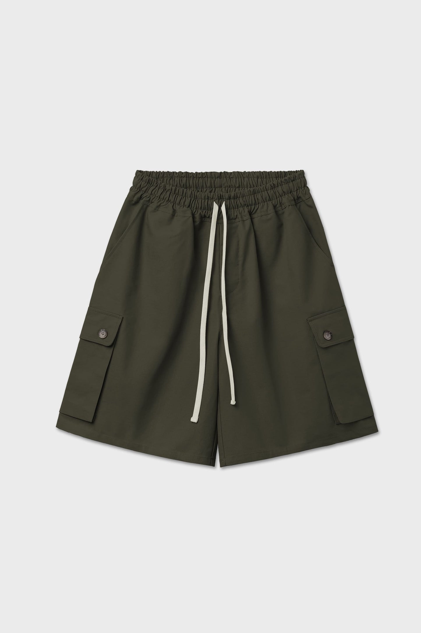 Bermuda cargo ripstop verde militare