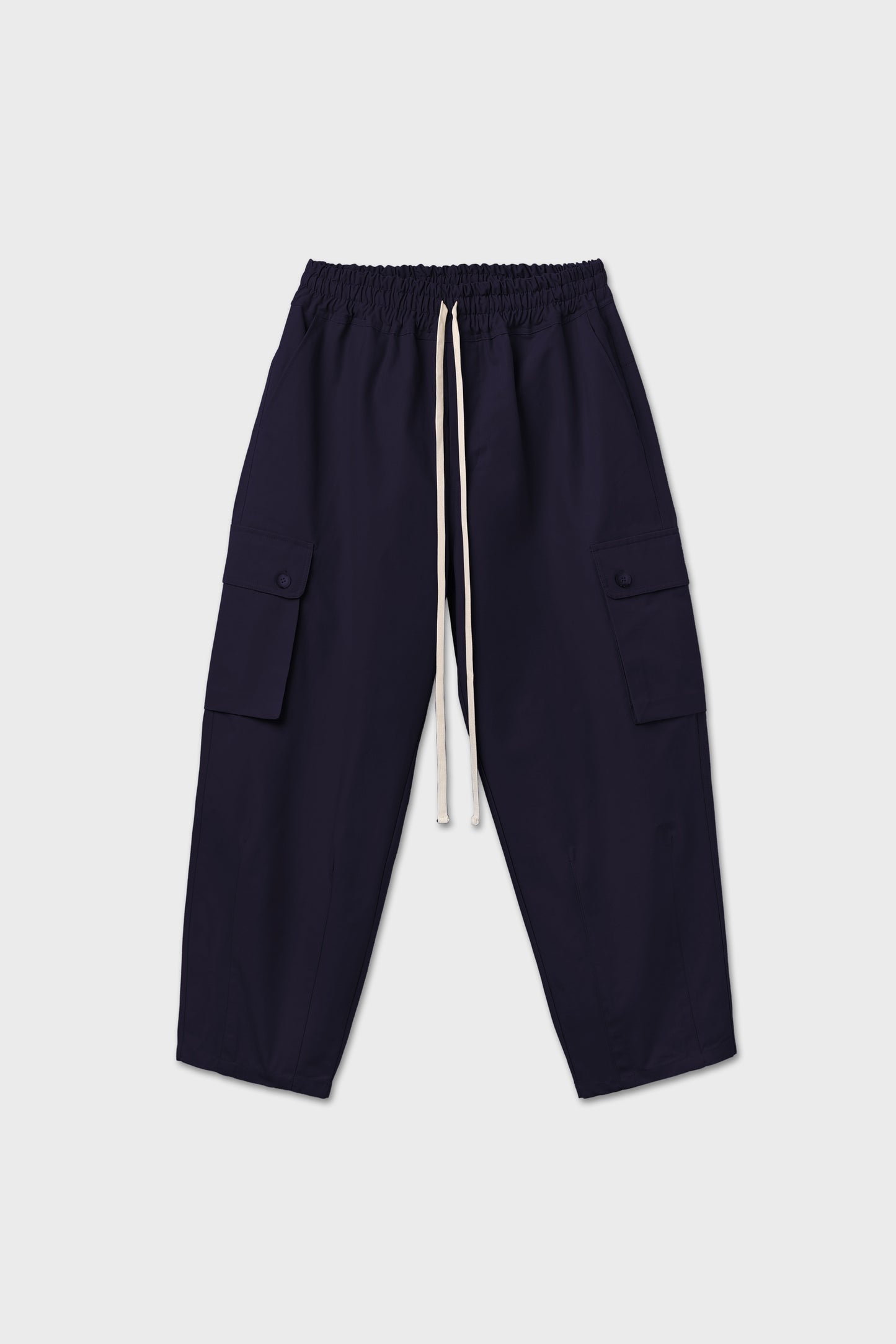 Pantalone cargo balloon ripstop blu