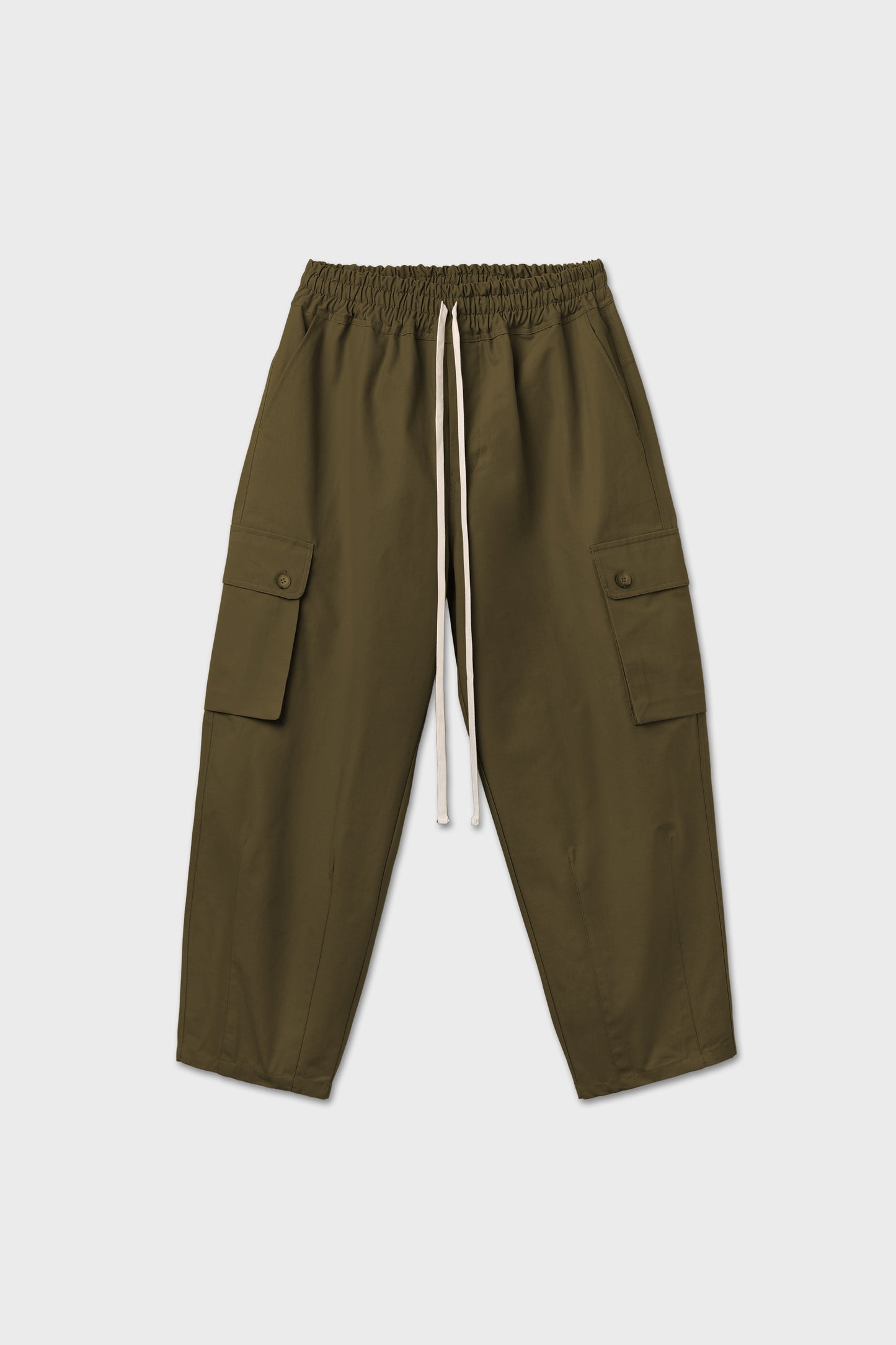 Pantalone cargo balloon ripstop verde