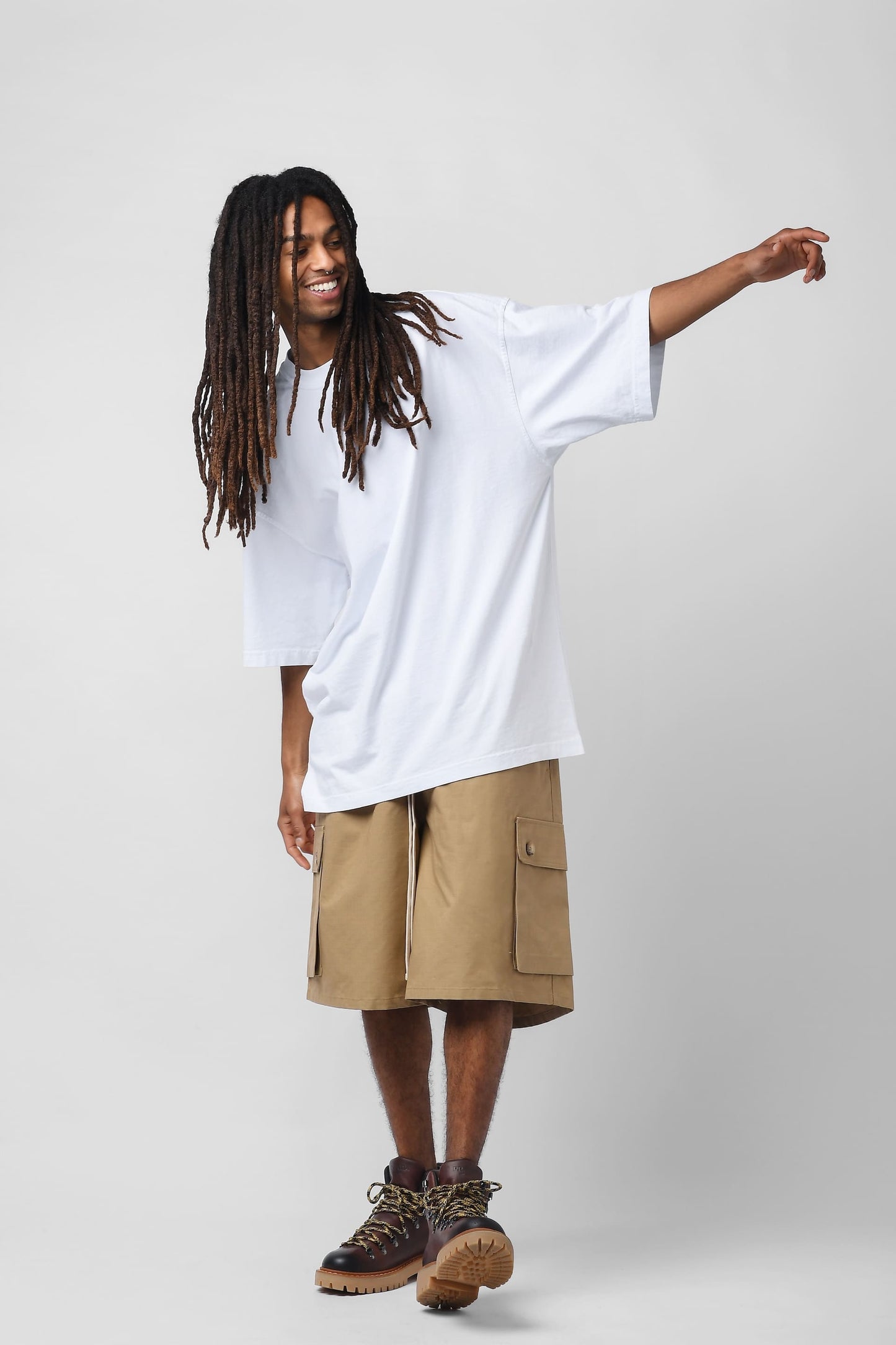 Bermuda cargo ripstop beige